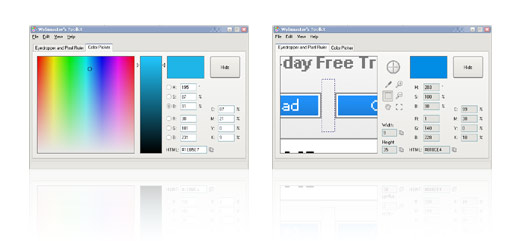 Pixel Ruler, Color Eyedropper, Color Picker...